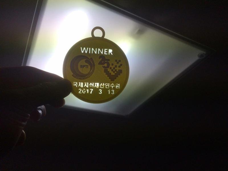 3D Printing Contest Gold Medal[tevan]