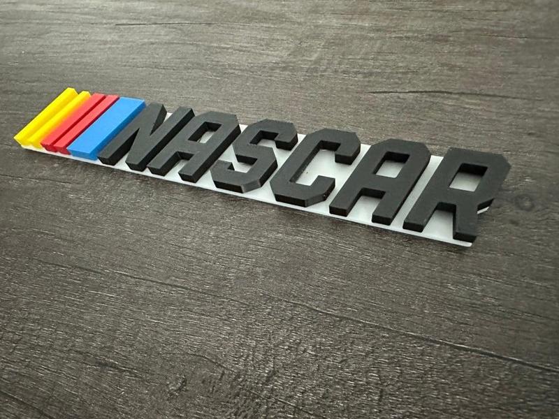 NASCAR Logo Plate