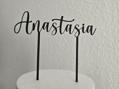 Cake Topper Anastasia