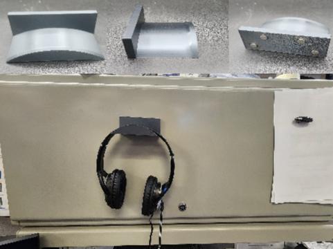 Magnetic Headphone Wall Mount