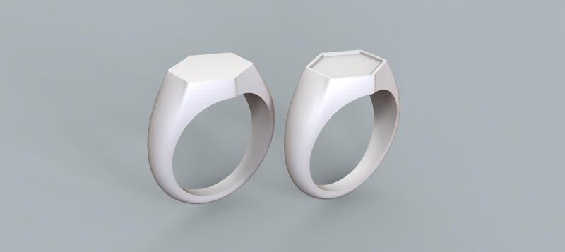 12 anillos sello varios POLY / 12 various seal rings / 12 bagues d'étanchéité différentes