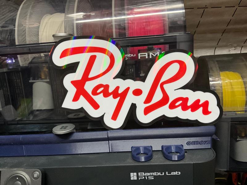 ray ban lightbox stl dispo