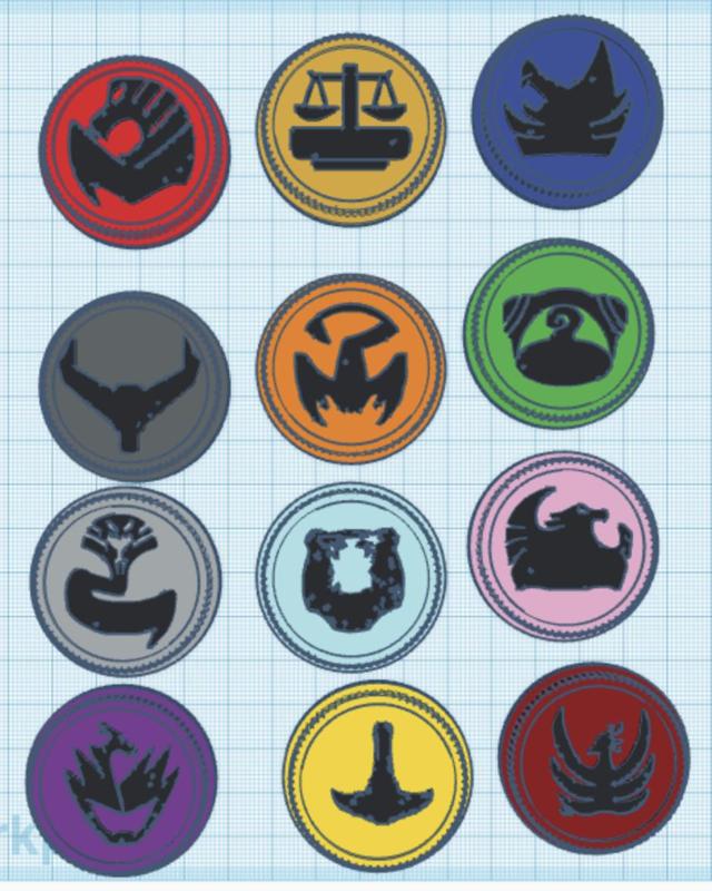 Uchu Sentai Kyuranger coins
