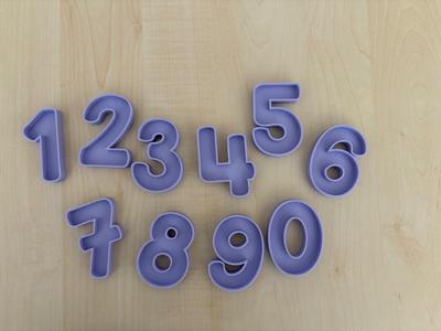 number fill molds