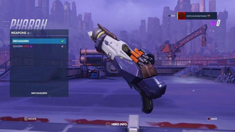 Pharah missile rack kit