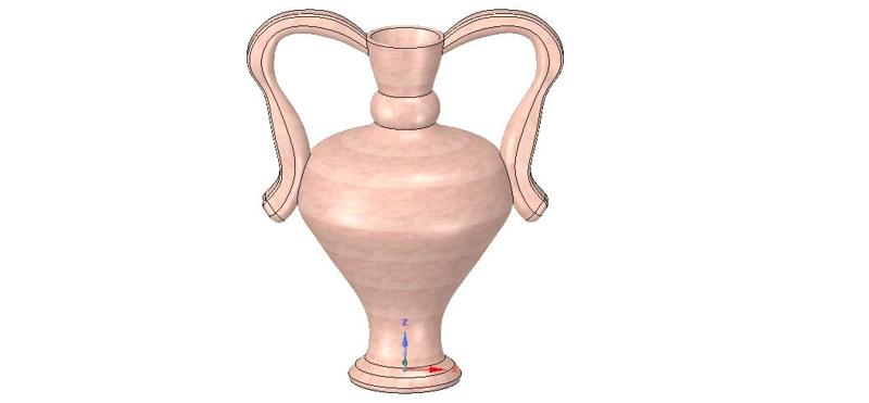 amphora greek cup vessel vase v09 for 3d print and cnc