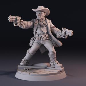 Male Human Gunslinger