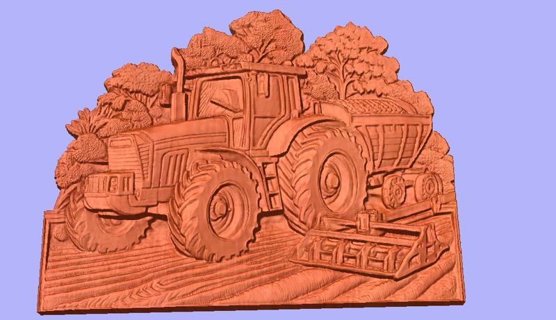 HARVESTER TRACTOR