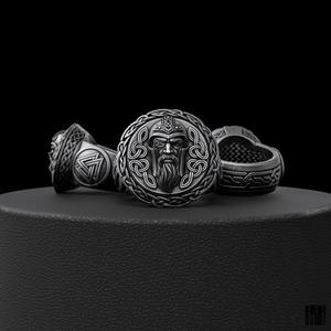 God Odin Ring 3D Model