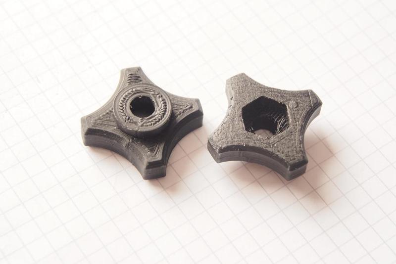 Customizable Finger Grip for Hex Head Screw