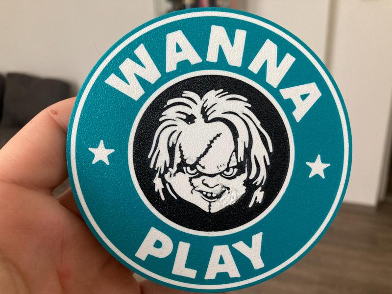 Chucky Wanna play coaster