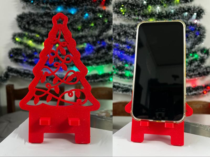 Simple Smartphone Christmas Stand! 