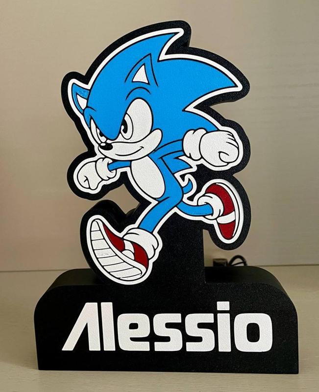 LUMINOUS BOX LAMP - Sonic Lightbox