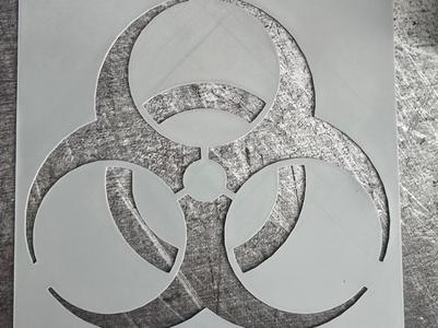 BIOHAZARD Logo Template