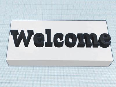 Welcome Sign