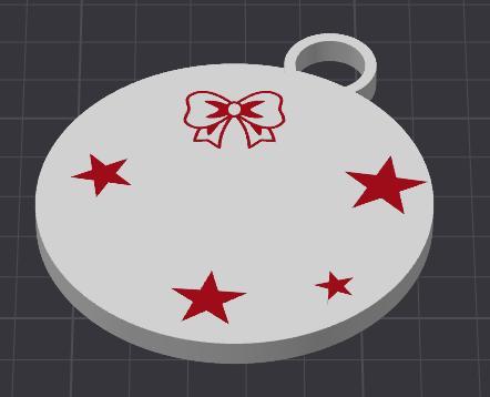 Christmas place card