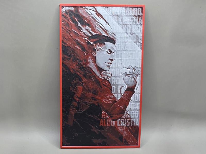 Ronaldo - Blue Lock Style - HueForge