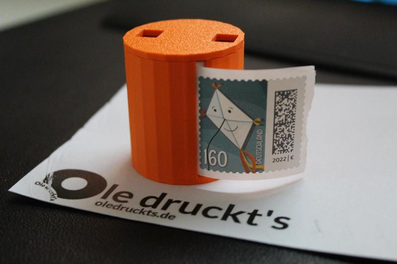 Postage Stamp Holder 38mm / Briefmarken Halterung Abroller