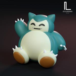 Snorlax Sculpture