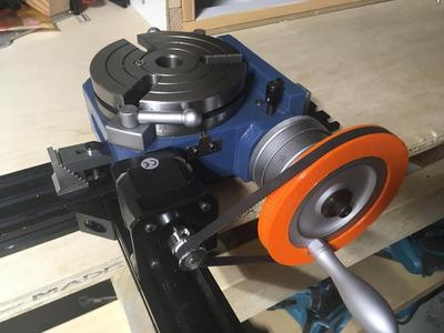 GT2 160 Tooth Pulley Knob for HV-4 Rotary Table 