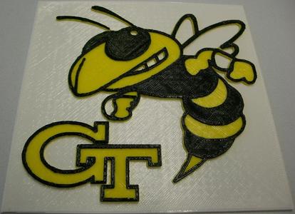 GA Tech Logo sign