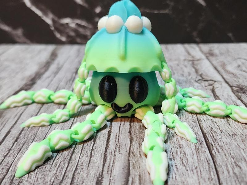 The Jellyfish - With Spinning Top