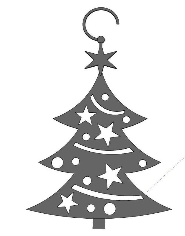 simple and cute CHRISTMAS TREE for hanging