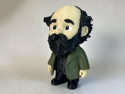 James Clerk Maxwell figurine