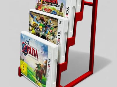 Game Stand – 01 3DS Gamesbox Stand 