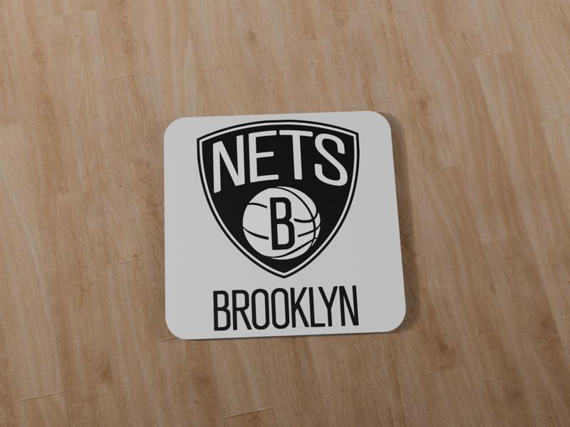 Brooklyn Nets Square Coaster