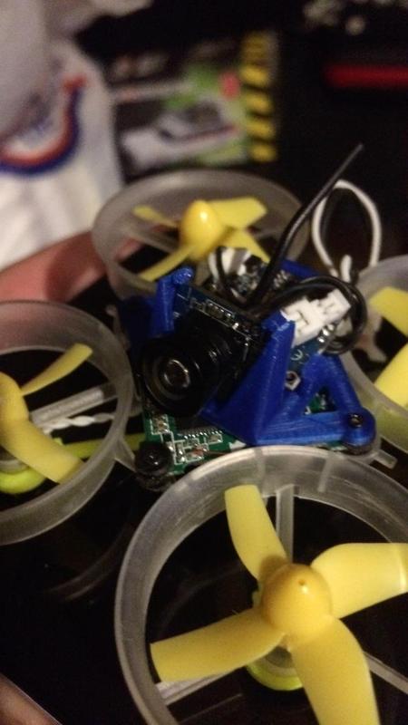 Inductrix FPV 20 degree camera mount