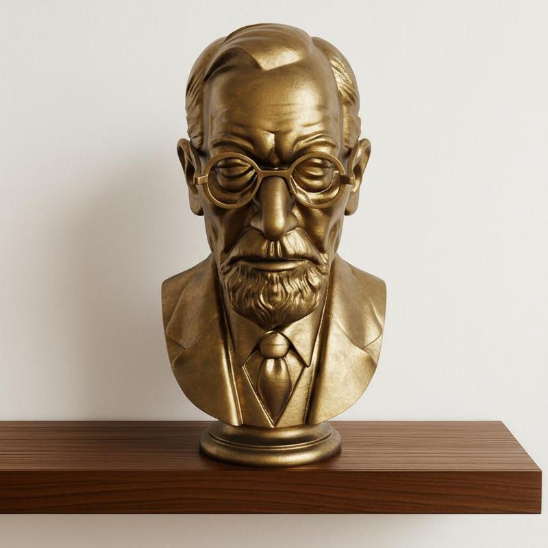 Sigmund Freud Bust Austrian Psychoanalyst Father of Modern Psychology