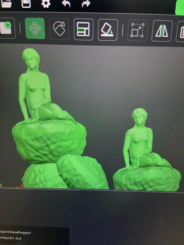 Little Mermaid statue Copenhagen