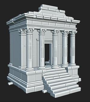 Ancient Greco-Roman Temple