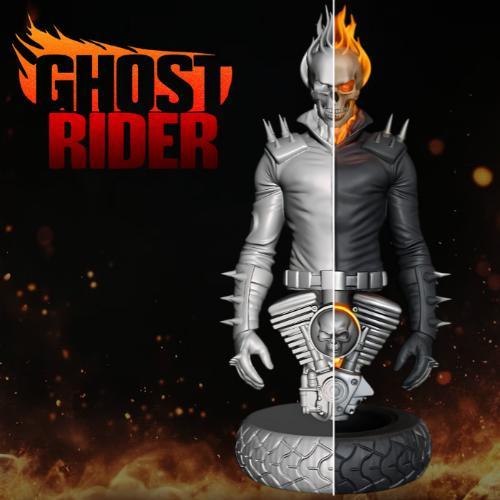 Ghost Rider Bust