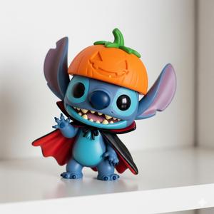 🎃 Stitch (in a Halloween Costume) Funko Pop! - Adorably Monstrous! (3D Print Ready!) 👻
