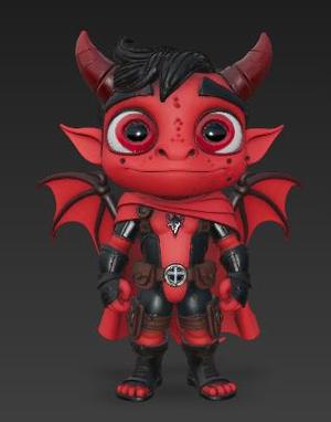 chibi demon warrior 5