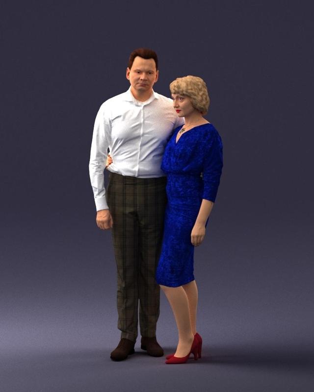 000237 Couple Standing Together 1224