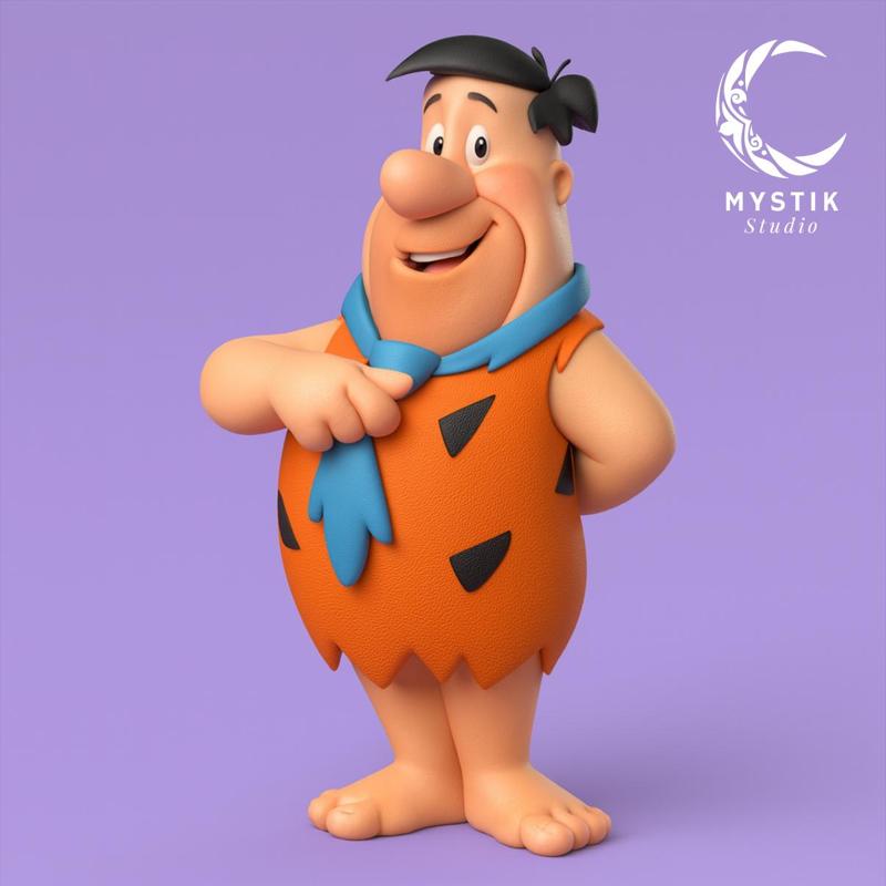 Fred Flintstone – Cartoon 3D Figure | Pedro Picapiedra