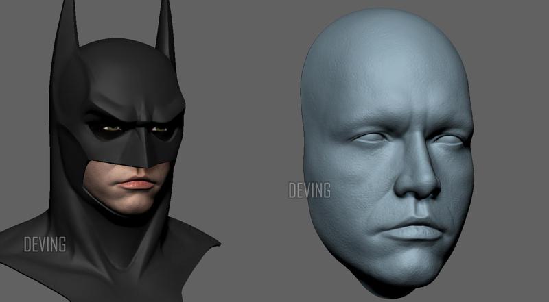 VAL KILMER FACE PLATE FOR 3D PRINT