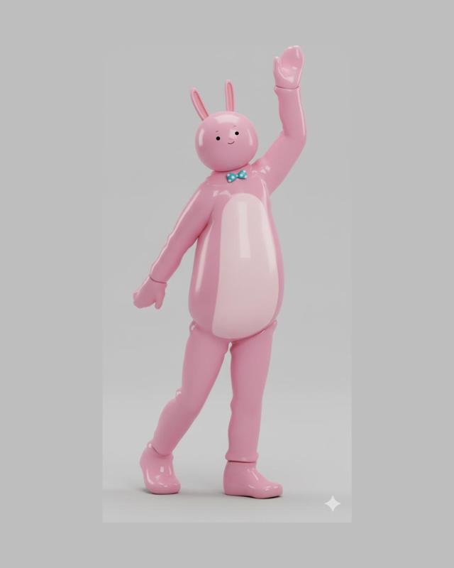 Usao - tobikichi usahara (Life Lessons with Uramichi Oniisan) anime human figurine