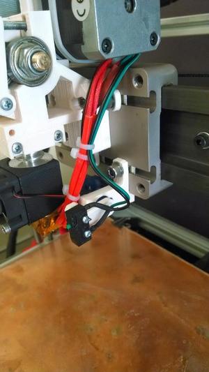 Z-probe SG90 Servo Mount For PBC Linear Slide