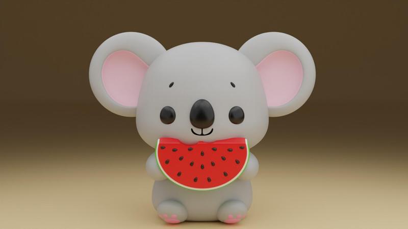 Koala summer figure