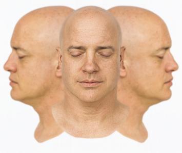 Brendan Fraser likeness sculpt 3D model