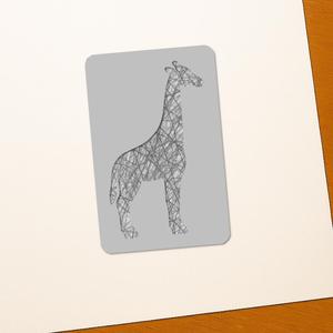 Giraffe Drawing Stencils – 3D Printable Tools for Artists