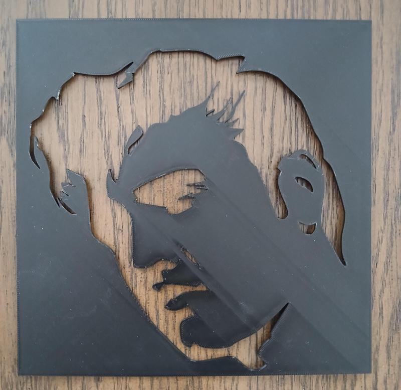 Elvis Presley Template Stencil Paint Airbrush Easy to Print and Use