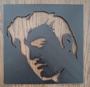 Elvis Presley Template Stencil Paint Airbrush Easy to Print and Use
