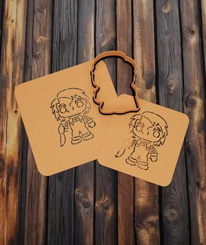 Halloween Stencil #9 "Chucky".