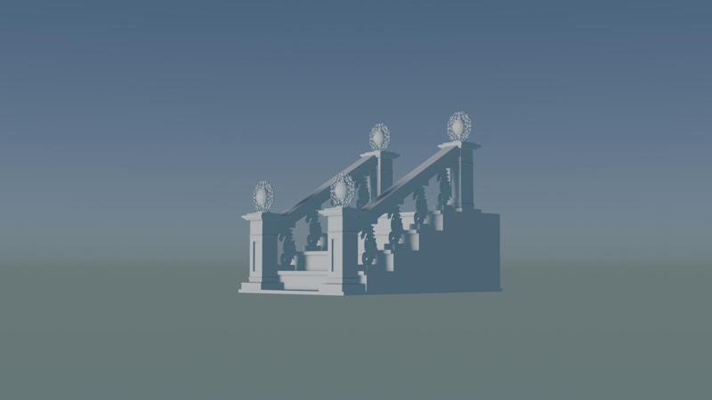 3D staircase