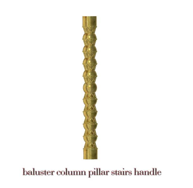 custom-made baluster column pillar stairs handle  column-ballustrade-18 3d-print cnc